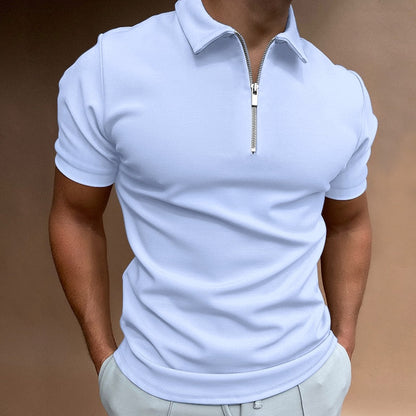 Santiago Zip-Up Polo | 50% OFF