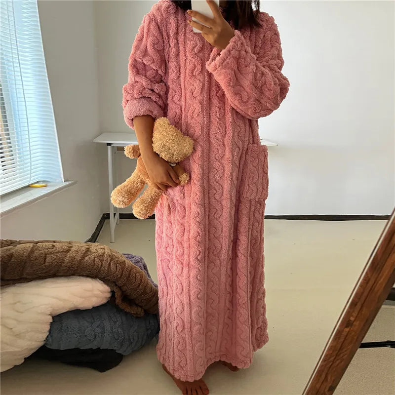 BearHug® | Fleece Teddy Dress