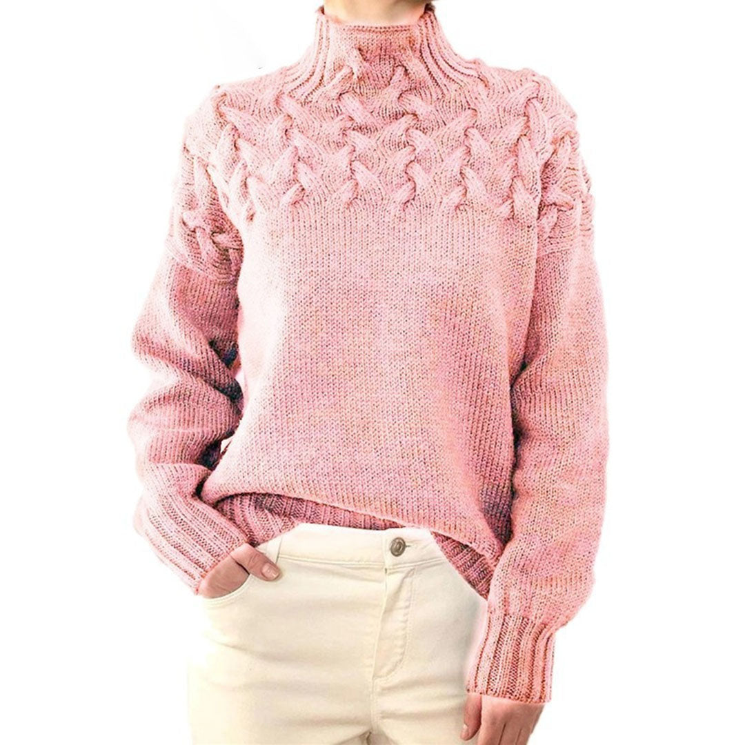 SANSA - Women's Knitted Turtleneck Sweater