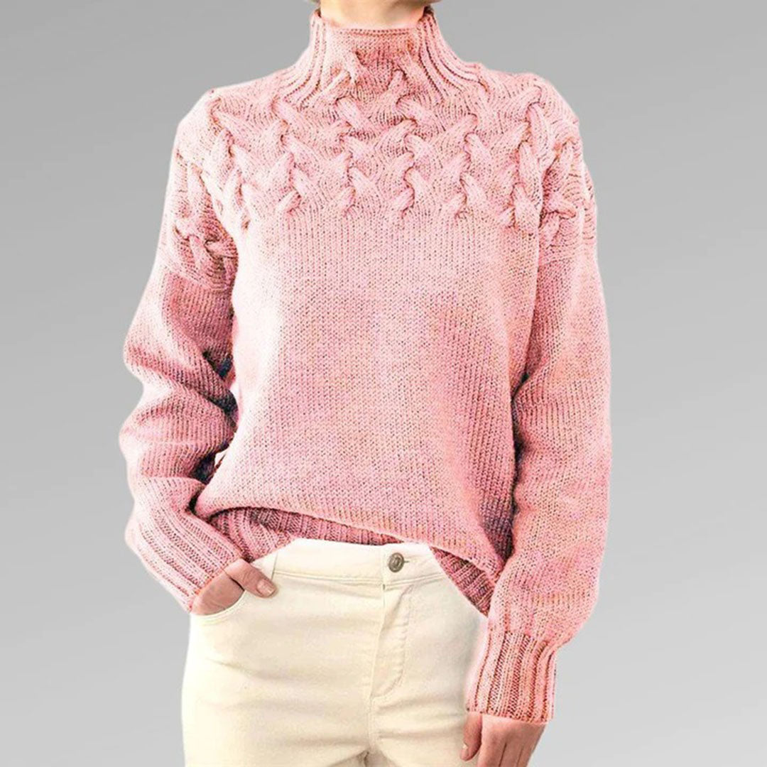 SANSA - Women's Knitted Turtleneck Sweater