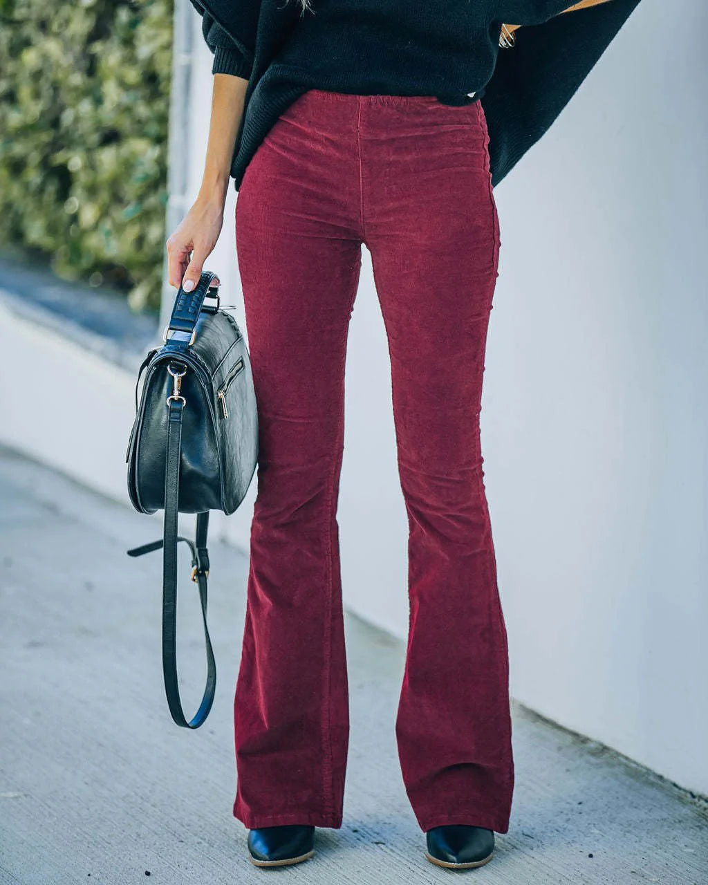 Selena - High waist flare pants for women