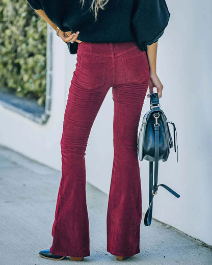 Selena - High waist flare pants voor dames