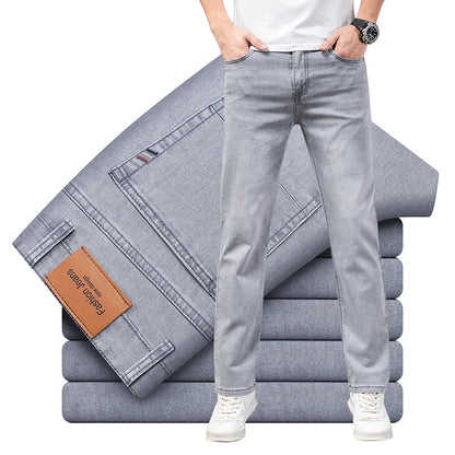 Mokum Comfortabele Elastische Business Jeans