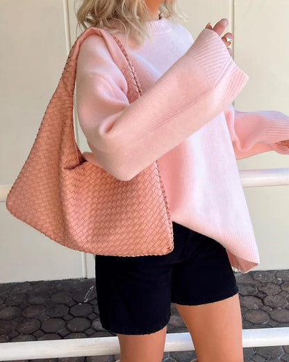 Gisella™ | Comfy Pink Sweater 