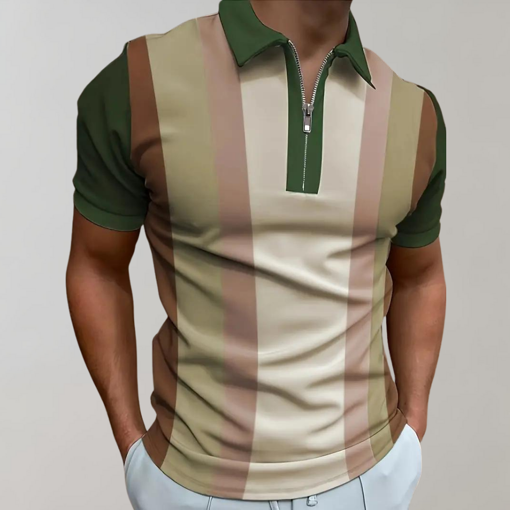 Sepp - Polo shirt met halve rits