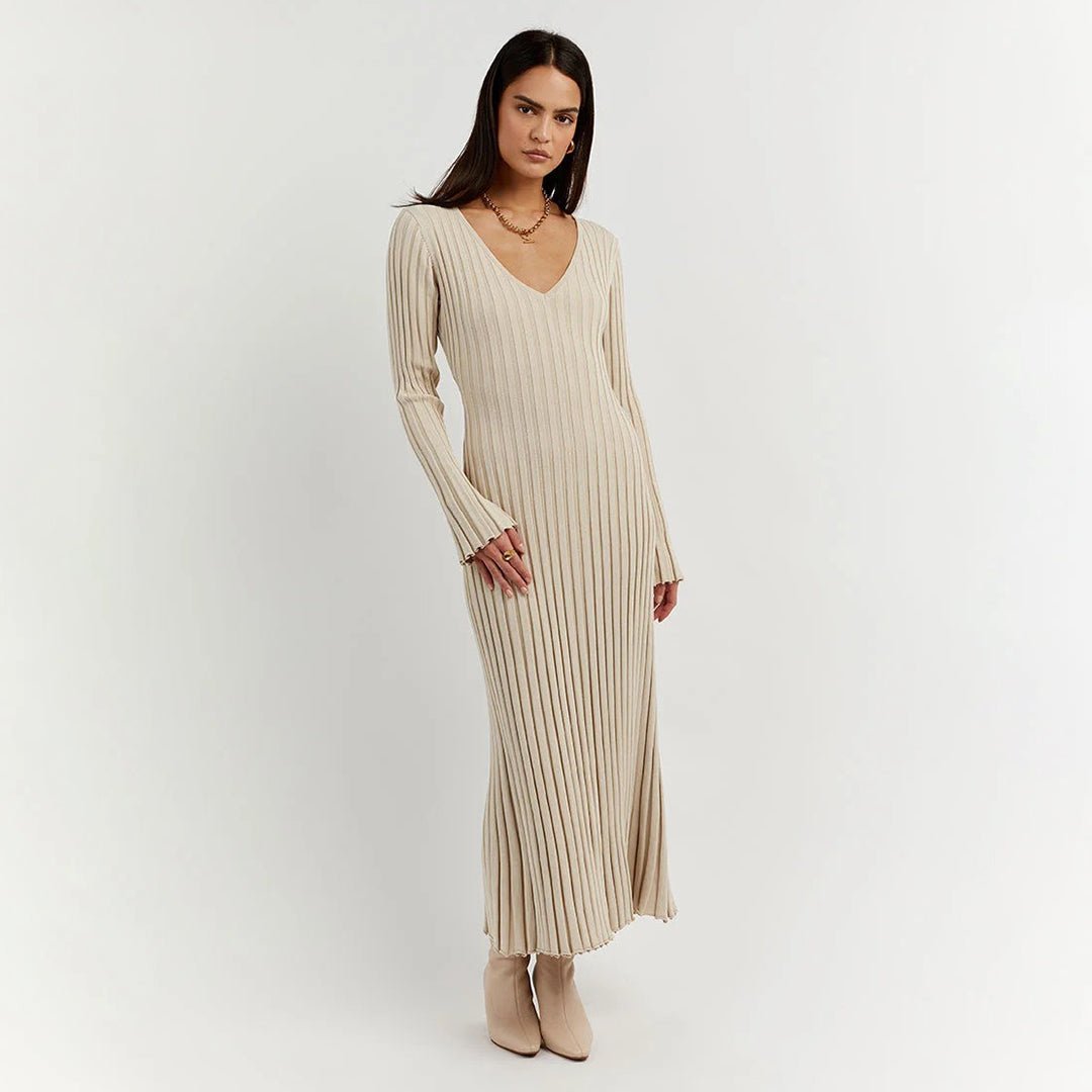 ABIGAIL - Knitted maxi dress