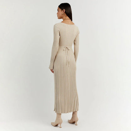 ABIGAIL - Knitted maxi dress