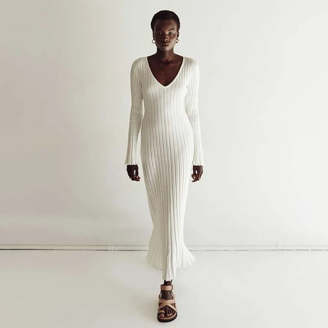 ABIGAIL - Knitted maxi dress