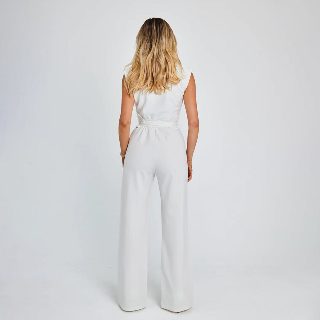 FLORENCE - Elegante mouwloze jumpsuit