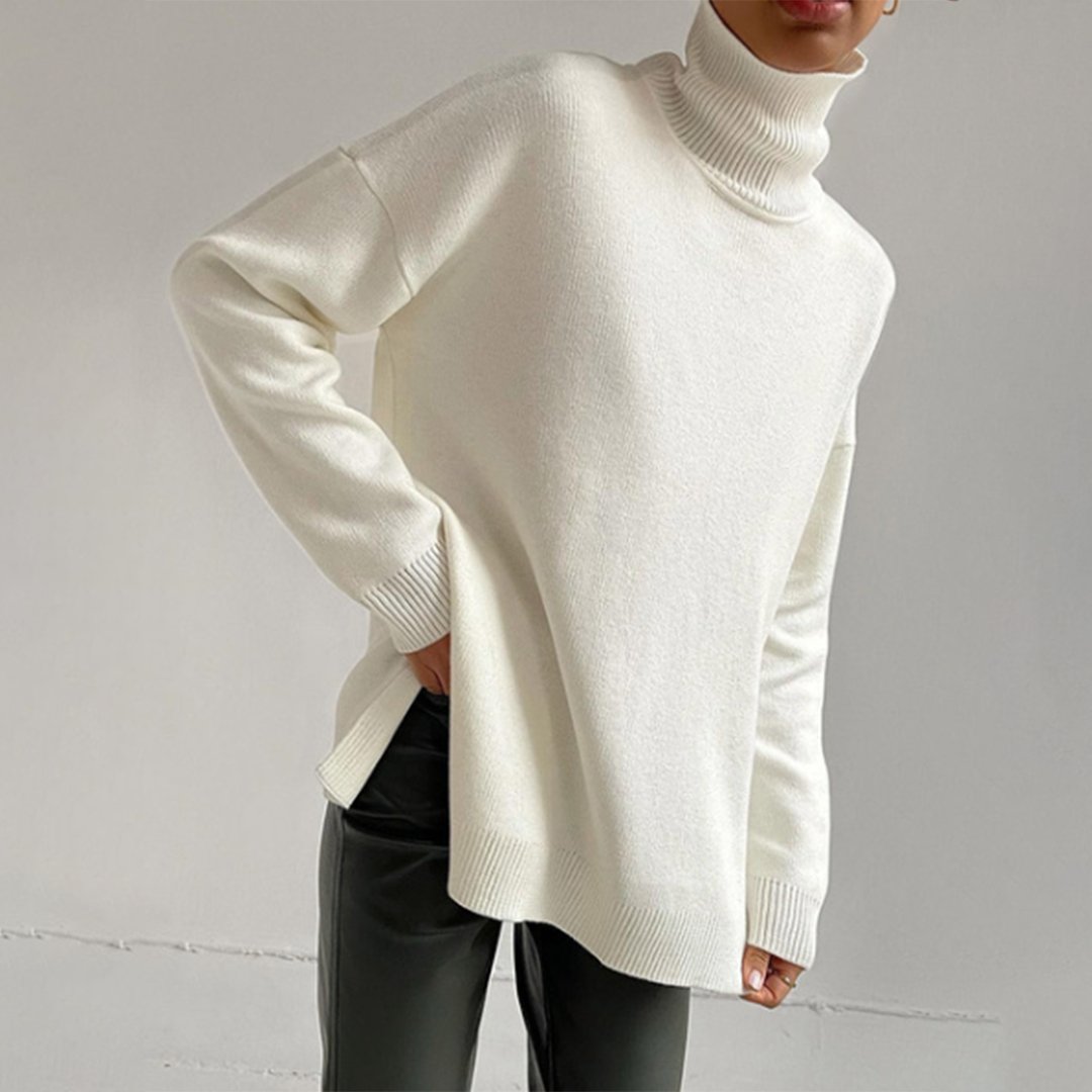 AALIYAH - Stylish side split sweater