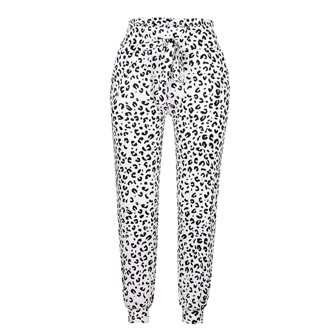 FIONA - Leopard Print Trousers