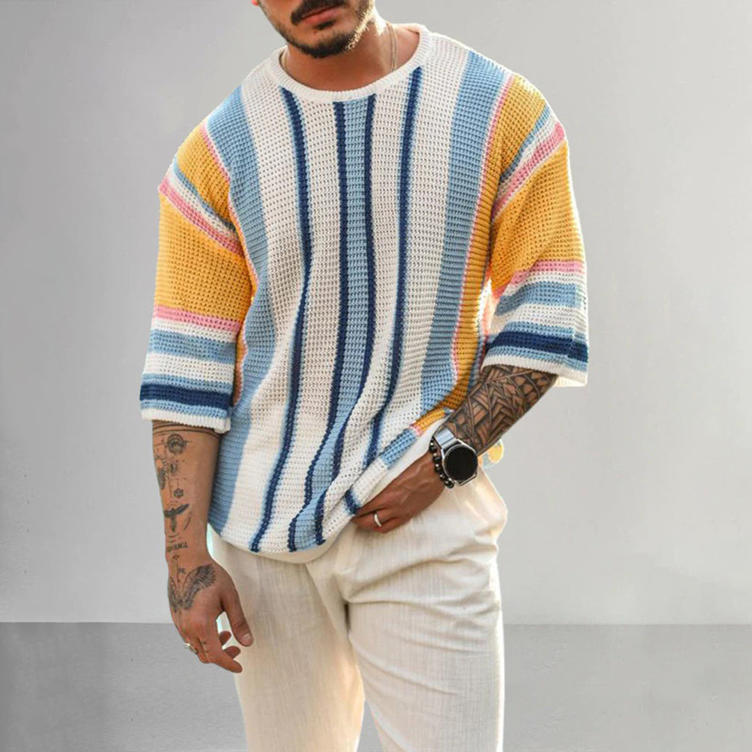 MAVERICK - Stylish knitted shirt