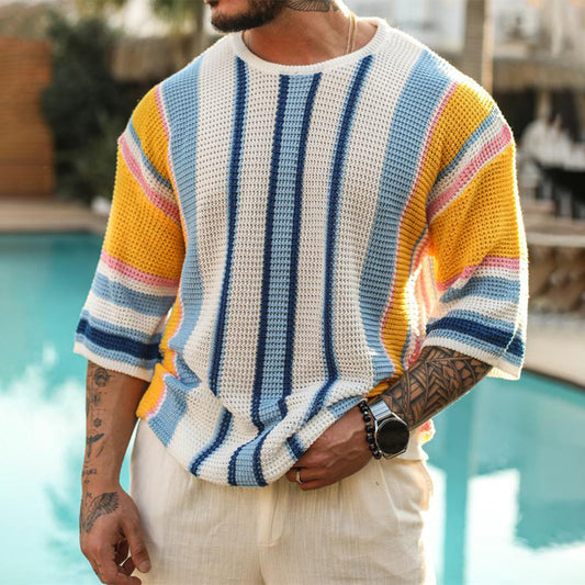 MAVERICK - Stylish knitted shirt