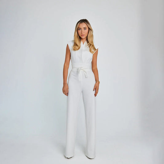 FLORENCE - Elegant sleeveless jumpsuit