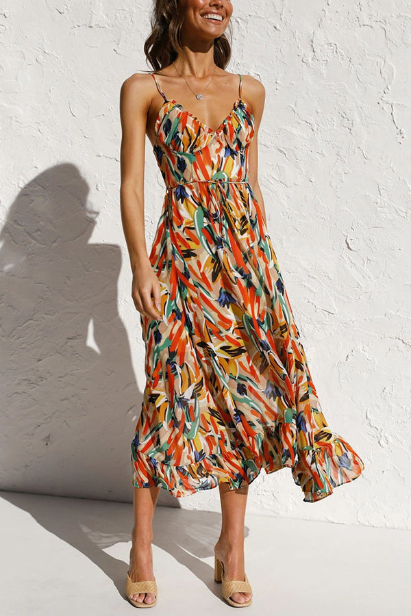 Joliette - Colorful midi dress