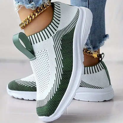 CLAIRE - Women's knitted casual sneakers