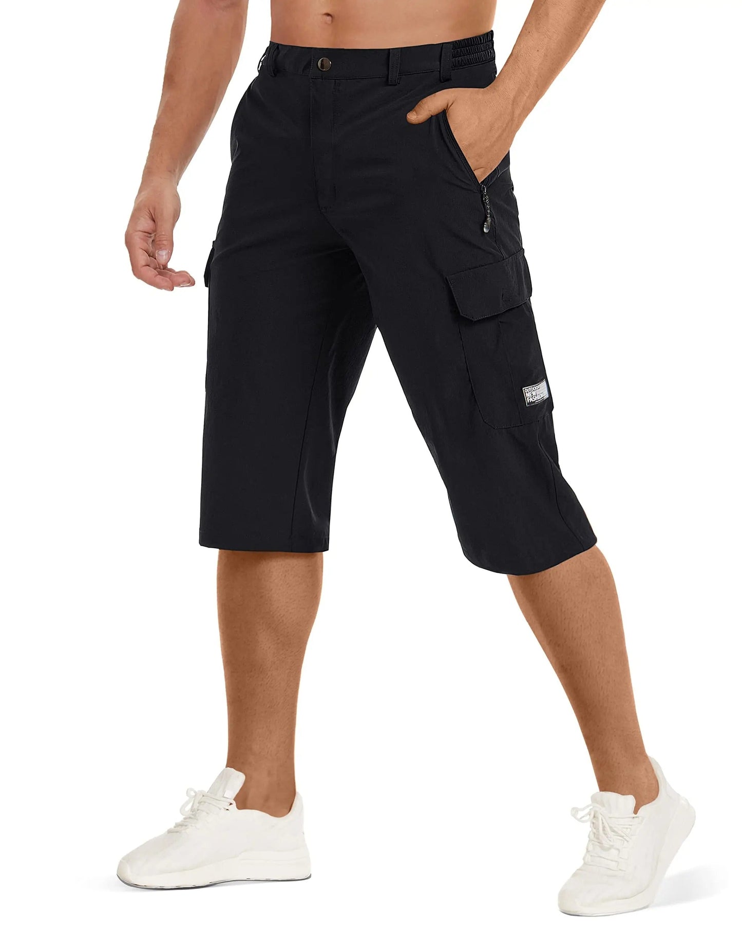 BASILE - Lightweight and quick-drying cargo shorts