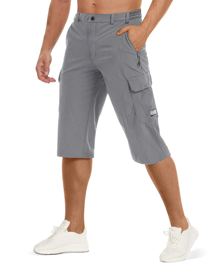 BASILE - Lightweight and quick-drying cargo shorts