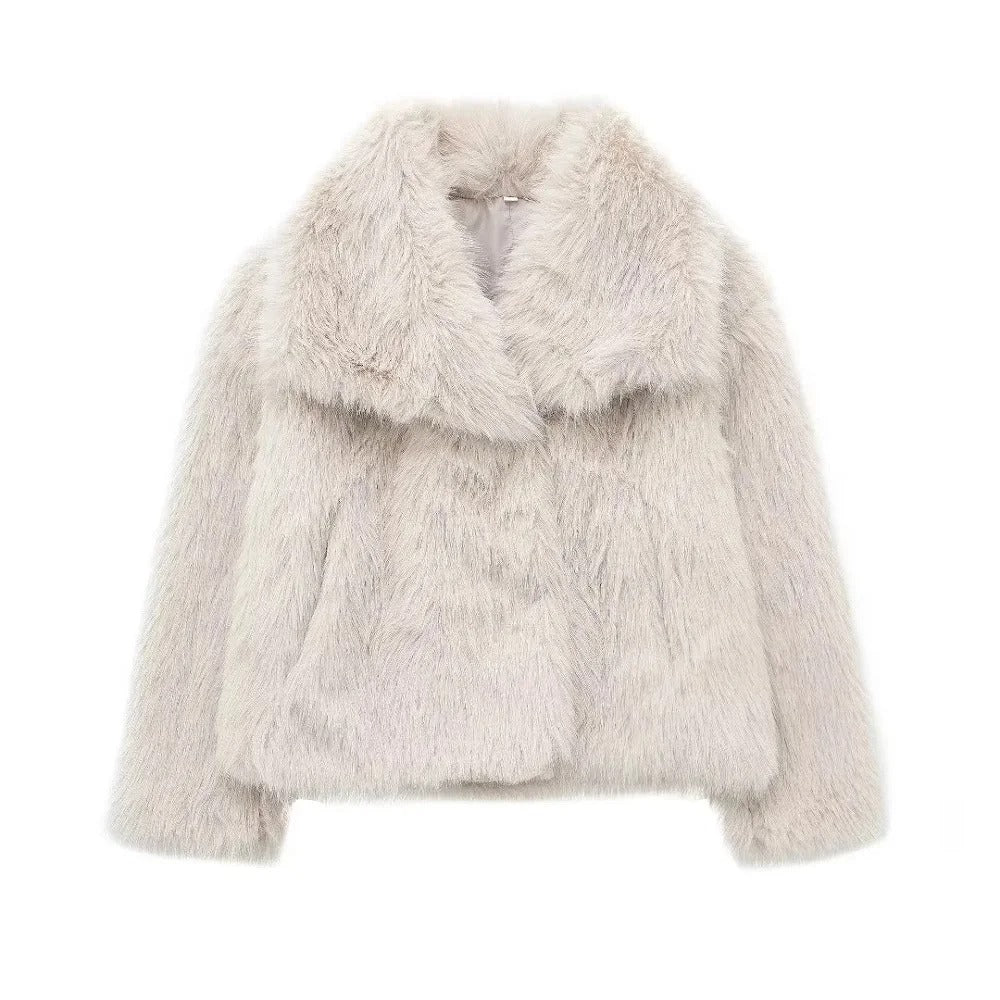 Monica - Stylish Fur Coat