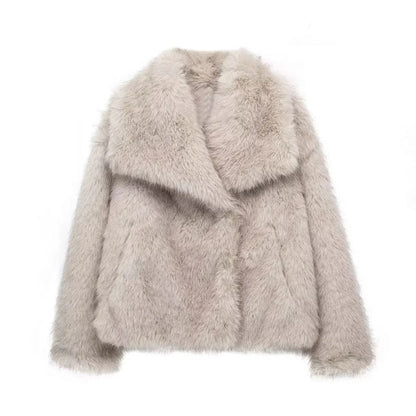 Monica - Stylish Fur Coat